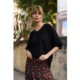 Marisse Women's T-Shirt L-Ts-4658 Black | shoptok.hr