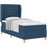  s opruga kutije s madracem Plava 200 x 90 cm tkanina | shoptok.hr