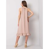 FANCY Dress-FA-SK-7086.08P-beige | Shoptok.si