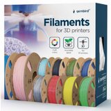  3DP-ABS1.75-01-TR ABS Filament za 3D stampac 1.75mm, kotur1KG Transparent | ePonuda.com