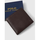 Polo Ralph Lauren Kožni novčanik za muškarce, boja: smeđa, 405914235 | shoptok.hr