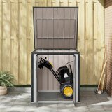  Kutija za spremanje u vrtu Crna 101,5 x 107 x 100 cm Čelik | Eponuda.com