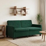  Krevet na razvlačenje Tamnozelena Tkanina | shoptok.hr