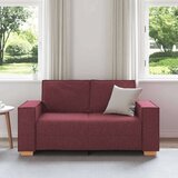  Dvosjed Kauč Vino Crvena 120 cm Tkanina - boja crnog vina 120 cm | shoptok.hr