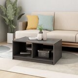  Stolić za kavu sivi 75 x 50 x 33,5 cm od masivne borovine | shoptok.hr