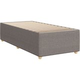 vidaXL Okvir za krevet smeđesivi 90x190 cm od tkanine | shoptok.hr