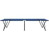  Sklopivi kamperski krevet Plava 206 x 76 x 74 cm Oxford i čelik | shoptok.hr