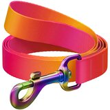 Wau dog Nagibni najlonski povodec za pse dolžina 122 cm, oranžna, (21601367) Cene