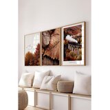 WALLXPERT Ç-300695 - 5070 Višenamenski dekorativni set slika (3 komada) | Eponuda.com