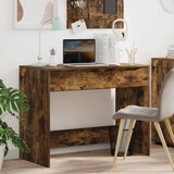  Stol s ladicom s ladicama Dimljeni Hrast 100 x 50 x 78 cm | shoptok.hr