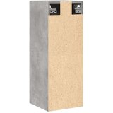 vidaXL Kupaonski viseći ormarić beton sivi 30x30x80 cm | shoptok.hr