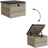  9-dijelni set vrtnih sofa od poliratana s jastucima svjetlosivi | shoptok.hr