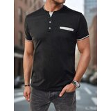 DStreet Koszulka męska polo czarna | shoptok.hr