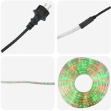  Božićno LED svjetlosno crijevo 120 LED lampica Crvena, Zelena | shoptok.hr