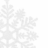 springos set božićnih ukrasa "Snježne pahulje", 10 cm, 12 komada, srebrne | shoptok.hr