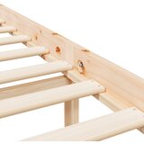 Krevet za starije osobe 120x190 cm mali bračni masivna borovina | shoptok.hr