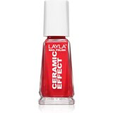 Layla Cosmetics Ceramic Effect lak za nohte odtenek N. 45 Coral Bay 10 ml Cene