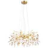 Globo Danna luster 8xG9 zlatni sa kristalima Ø610 mm Cene