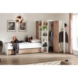Modern Living Posteljni Predal Young, Bela, Barva Hrasta | Shoptok.si
