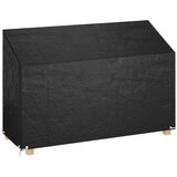 vidaXL Navlaka za vrtnu klupu s 8 ušica 190 x 70 x 70/88 cm polietilen | shoptok.hr