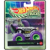 Mattel Hot Wheels Monster Trucks: Carbonator XXL bijeli autić koji svijetli u mraku 1/64 - Cijene