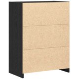  Kupaonski ormar Crni hrast 60 x 33 x 80 cm Konstruirano drvo | shoptok.hr