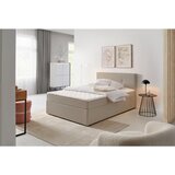 P & B POSTELJA Z VZMETNICO 120 cm x 200 cm , tekstil peščene barve | Shoptok.si