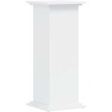 vidaXL Stojalo za rastline belo 33x33x80 cm inženirski les | Shoptok.si