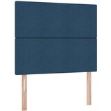  Krevet S LED lampica s uzglavljem Plava 120 x 200 cm tkanina | shoptok.hr