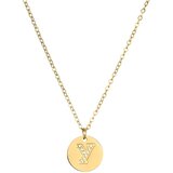 Ogrlica Abeceda - Y / Zlatna KP21230 | Shoptok.si