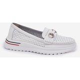 VINCEZA Perforated Ballet Flats Made Of Natural Leather | shoptok.hr