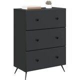  Ormar s ladicama 66 x 34,5 x 90 cm Konstruirano drvo Crna | shoptok.hr