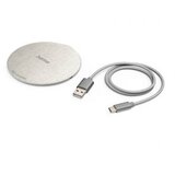 Wireless punjač HAMA QI-FC10 metalni, bijeli 10W | Eponuda.ba