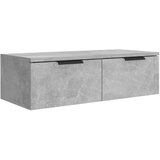  Zidni ormarići 2 kom boja siva betona 68x30x20 cm drveni | shoptok.hr