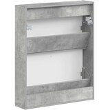  Ormar za cipele na zidu ZWOLLE 71 x 17 x 86 cm Betonska siva - Betonska siva | shoptok.hr