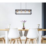 Globo 15476-4H - visilica na sajli HAGAR 4xE27/60W/230V | Eponuda.com