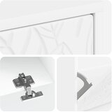  Ormar za cipele DELFT 78 x 24 x 103 cm Konstruirano drvo Bijela | shoptok.hr