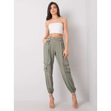 Och Bella Trousers-TW-SP-BI-81858.69-khaki Cene