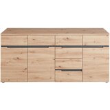 Voleo komoda, barve grafita, hrast artisan | Shoptok.si
