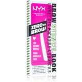 NYX Professional Makeup Zero To Brow Stencil Book Šablone za obrve 01 Thin 4 kom | shoptok.hr