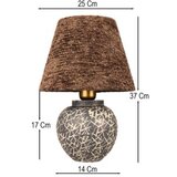 Opviq hidra browngrey table lamp | Eponuda.com