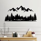 Wallity Zidna dekoracija Nature And Mountain-5, Crna Cene
