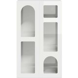  Kreveta Visoki sjaj bijela 59 x 35 x 100 5 cm Konstruirano drvo | shoptok.hr