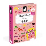 Janod magnetska knjigica girl's crazy faces | shoptok.hr