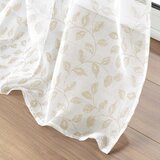 Douceur d intérieur Bež prozirna zavjesa 137x280 cm Farandole – | shoptok.hr