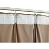  Zavjese za zamračivanje 2 kom baršunaste bež 140 x 245 cm | Shoptok.si