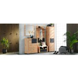 XORA omara za čevlje antracit, barve hrasta | Shoptok.si