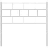  Kovinsko vzglavje belo 75 cm, (20952879) | Shoptok.si