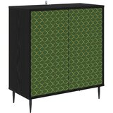  Kreveta GELEEN Crni hrast 69 x 33 x 76 cm Konstruirano drvo | shoptok.hr