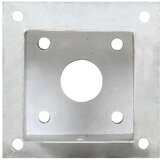 vidaXL Sidra za stebričke 4 kosi pocinkana kovina 101 mm | Shoptok.si